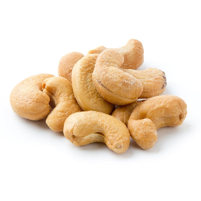 BULK ROASTED NO SALT ROASTED CASHEWS ORGANIC PER/LBS   '782