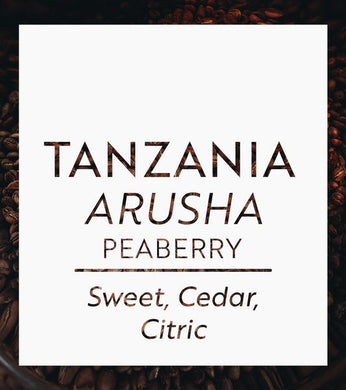 BULK COFFEE IMPACT TANZANIA PEABERRY  '1934