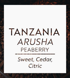 BULK COFFEE IMPACT TANZANIA PEABERRY  '1934